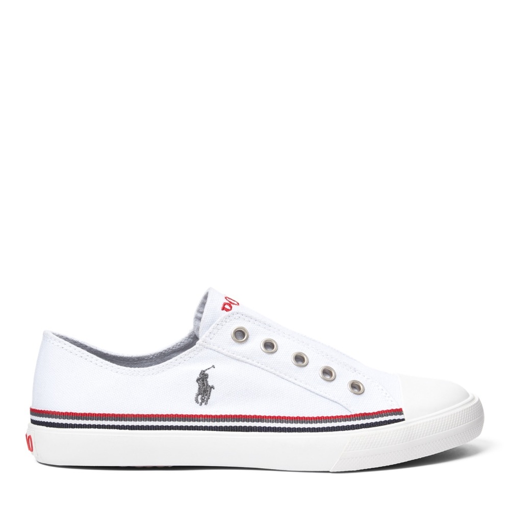 Polo Ralph Lauren toddler boy canvas slip on shoes